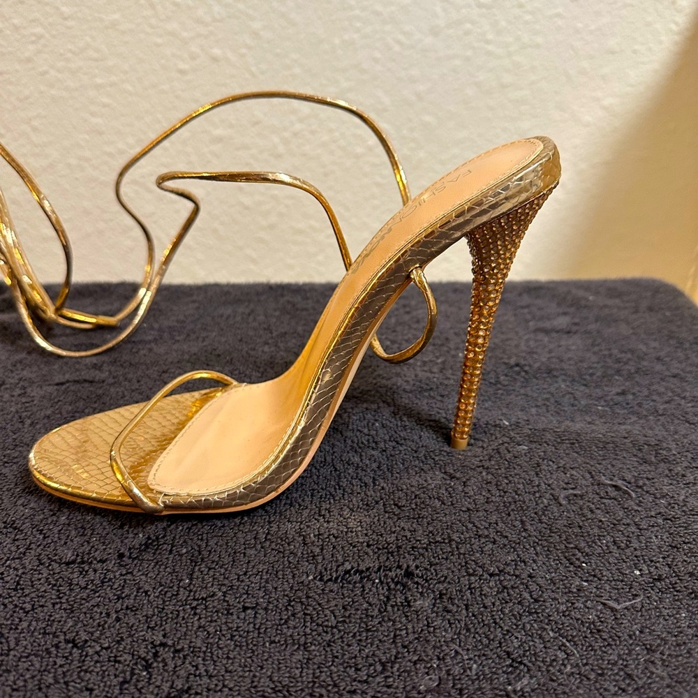 Pure Innocence Heeled Sandals - Picture 2 of 5